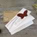Wooden Invitation Card Butterfly Decoration Pocket Invitation Customized